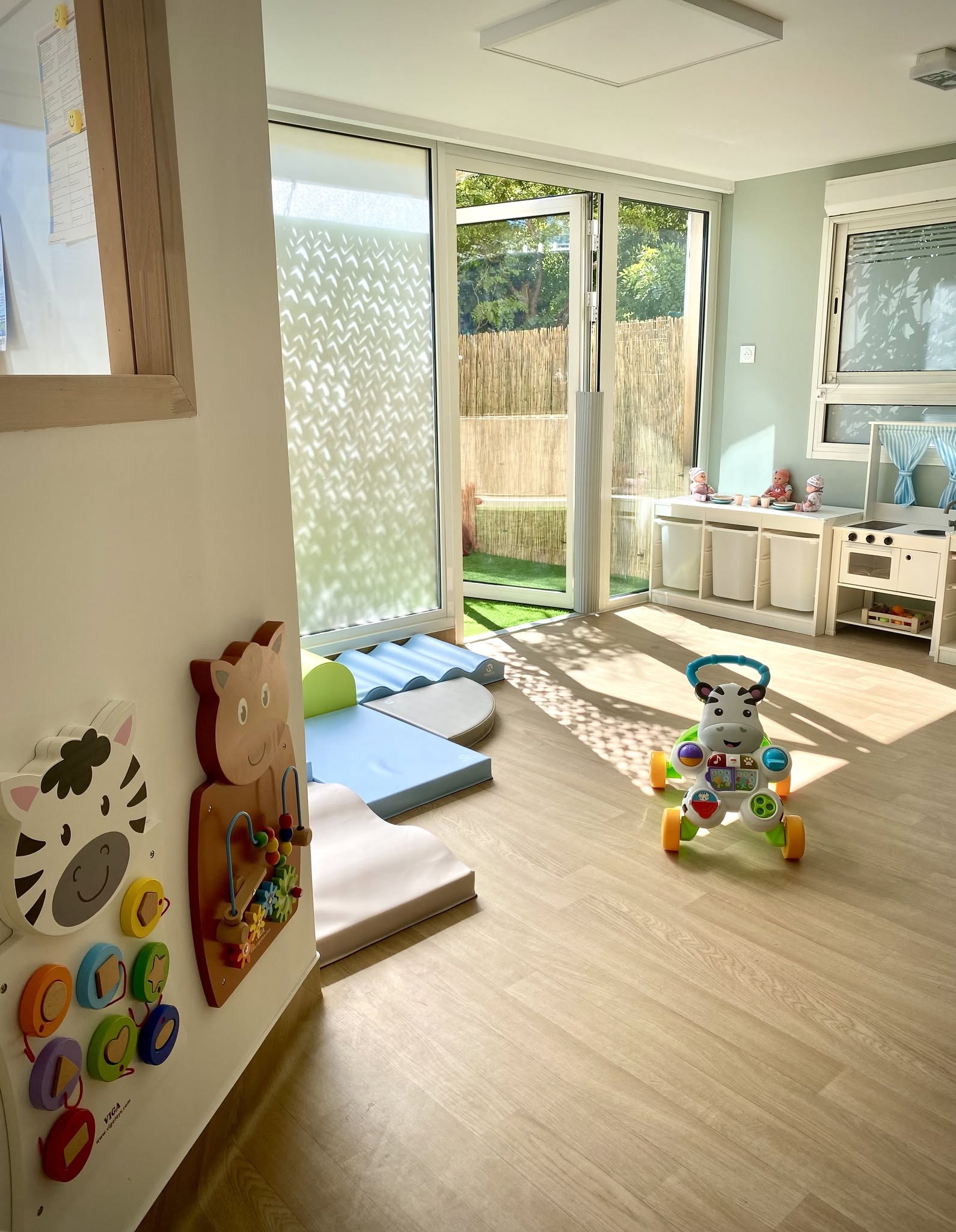 Salle d'activité de la micro-crèche Les Loupiots